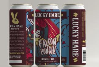 Falcon Punch American IPA brewery Finger Lakes Hector New York Lucky Hare near me